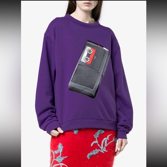 ACNE STUDIOS
PATCHED OVERSIZE SWEATSHIRT XS IN EXCELLENT CONDITION. - Picture 4 of 5